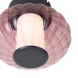 Dizajnerska-plafonska-lampa-crna-18cm-sa-ljubičastim-staklom-uključujući-LED-sa-3-stepenim-prigušivanjem---Margherite