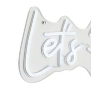 Neon-zidna-lampa-bijela-sa-LED---Let's-Party