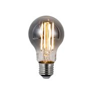 Plafoniera-smart-nera-con-vetro-fumé-incl.-WiFi-A60---Bizle
