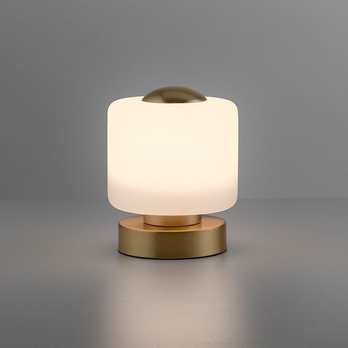 Bordslampa mässing inkl LED 3-stegs dimbar med touch - Mirko