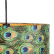 Lógólámpa-bársony-árnyékolóval-páva-mintával-aranyozással-50-cm---Combi