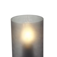 Modern-asztali-lámpa-fa-matt-szürke-üveggel---Umbra
