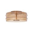 Designerska-lampa-sufitowa-mosiężna-z-brązowym-szkłem,-z-3-stopniowo-ściemnianym-LED---Meadow