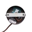 Lampada-a-sospensione-Hotel-Chic,-6-luci,-bronzo-scuro-e-vetro-bronzo---Monaco