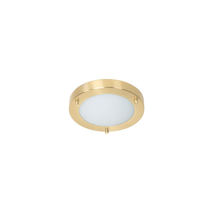 Moderne plafonnière goud 18 cm IP44 - Yuma