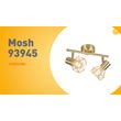 Foco-Art-Déco-de-latón-inclinable-y-giratorio-de-2-luces---Mosh