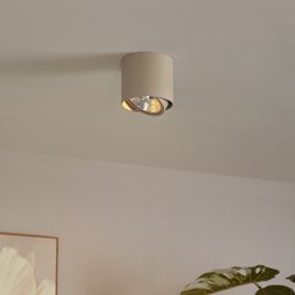 Sodoben nagiben stropni reflektor taupe GU10 AR111 - Impact
