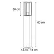 Inteligentna-lampa-podłogowa-zewnętrzna-czarna-80-cm-z-Wi-Fi-ST64---Charlois