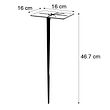 Steel-Ground-Spike-with-Mounting-Hardware
