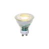 GU10 50mm LED светилка со затемнување, проѕирна 2.5W 450 lm 3000K