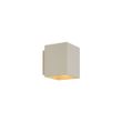 Moderna-zidna-lampa-bež-G9-kvadratna---Sola