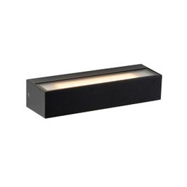 Moderne-Wandleuchte-schwarz-inkl.-LED-IP65---Steph