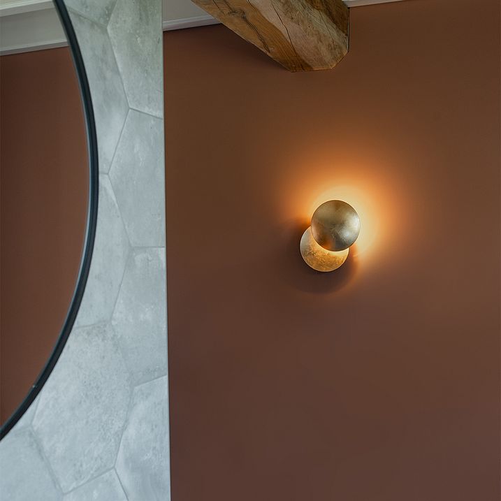 Lampa de perete moderna aurie - Sunrise