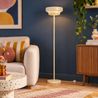 Lampă de podea retro Bej 140 cm - Ophelia