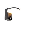 Vonkajšia-nástenná-lampa-čierna-vrátane-LED-IP54-senzor-pohybu---Esmee