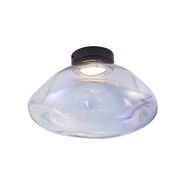 Design-Ceiling-Lamp-Black-with-Rainbow-Glass---Gemma