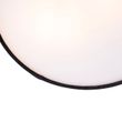Moderne-plafondlamp-zwart-30-cm-met-gouden-binnenkant---Drum