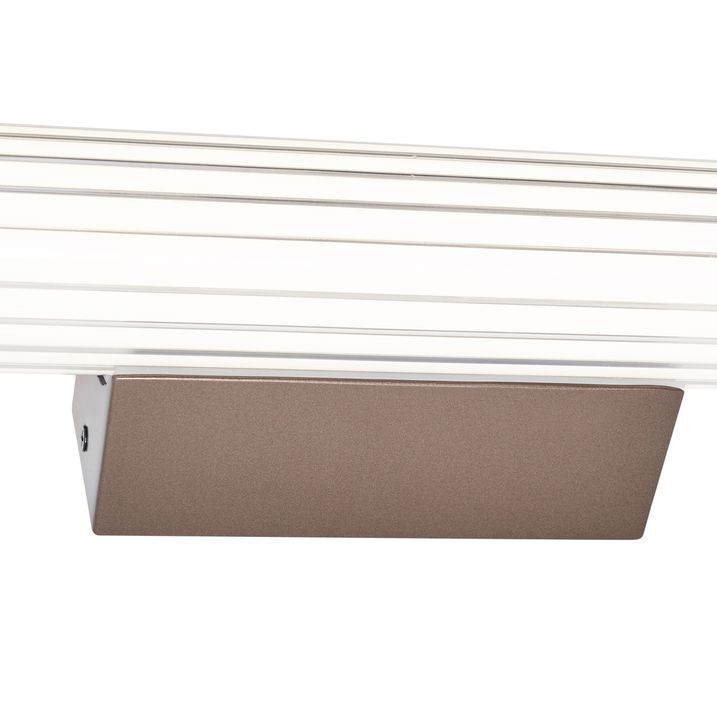 Retro stenska svetilka bronasta 60,4 cm vklj. LED IP44 - Coco