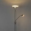 Oceľová-stojaca-lampa-s-LED-a-stmievačom-s-lampou-na-čítanie---Empoli