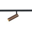 Foco-moderno-em-bronze-escuro-para-sistema-de-calha-monofásico-GU10-35mm---Slimline-Uzzy