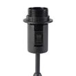 Stolná-lampa-čierna-s-tienidlom-z-ľanu-taupe-35-cm-nastaviteľná---Parte
