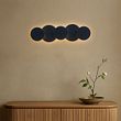 Modern-Wall-Lamp-Black-incl.-LED-3-Step-Dimmable-5-Lights---Sunrise