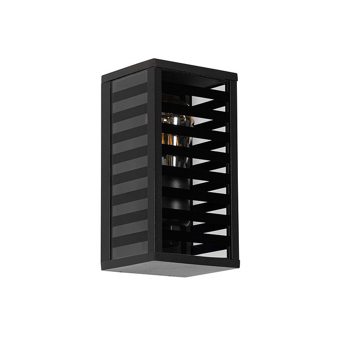 Lampa de perete exterioara moderna neagra 26 cm IP44 - Reims