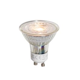 Bec LED GU10 50mm transparent 3W 250 lm 2200K