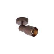 Foco-de-teto-moderno-bronze-escuro-GU10-50mm-redondo---Stanley