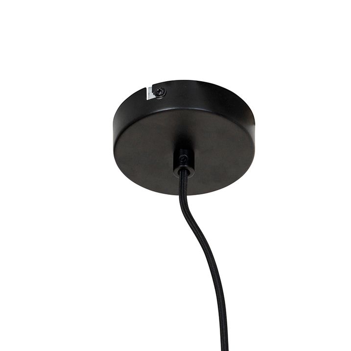 Art Deco Pendant Light Black 24-Lights - Tubi