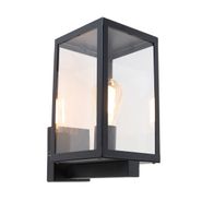 Inteligentny-kinkiet-zewnętrzny-czarny-ze-szkłem-30-cm-z-Wifi-ST64---Rotterdam