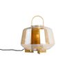 Lampă-de-masă-Art-Deco-aurie-cu-sticlă-chihlimbar-30-cm---Kevin