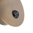Smart-Bronze-Wall-Spotlight-Rotatable-and-Tiltable-with-Switch-Incl.-Wifi-GU10-50mm---Karin-1