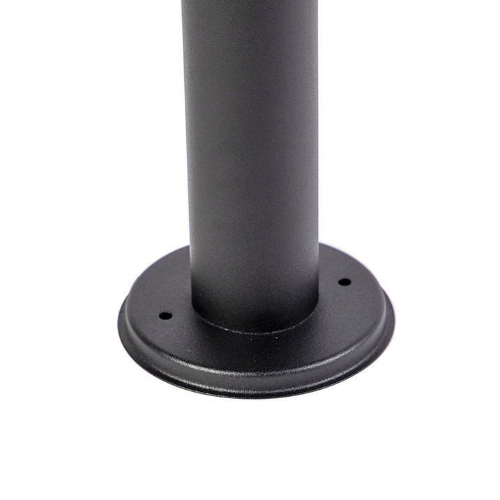 Lampă inteligentă de exterior neagră 50 cm IP44 cu Wi-Fi ST64 - Gleam
