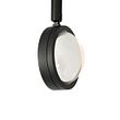 Moderne-sort-spotlight-for-1-fase-skinnesystem-inkl.-LED,-roterbar-og-tiltbar---Magnetic-Lance