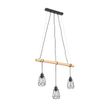 Landelijke-hanglamp-zwart-met-hout-3-lichts---Dami-Frame