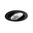 Zapustené-bodové-svietidlo-čierne-9,5-cm-vrátane-LED-1015-lm-stmievateľné-IP23---Gaius