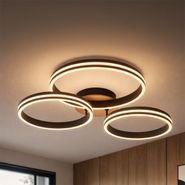 Deckenleuchte-Holz-inkl.-LED-3-Stufen-Dimmbar-3-flammig---Navara