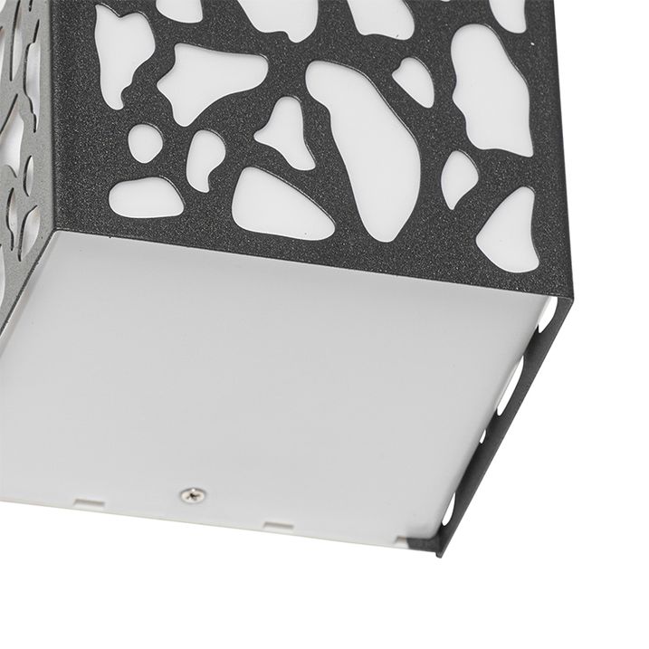 Moderne buiten wandlamp zwart IP44 - Nicole