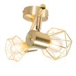 Foco-Art-Déco-de-latón-inclinable-y-giratorio-de-2-luces---Mosh