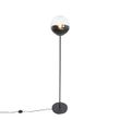 Retro-vloerlamp-zwart-met-helder-glas---Eclipse