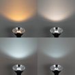 Pametni-ugradni-reflektor-crni-bez-okvira-2-svetla-uklj.-2-Wifi-GU10-70mm---Oneon