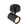 Foco de techo moderno negro orientable - Jeana