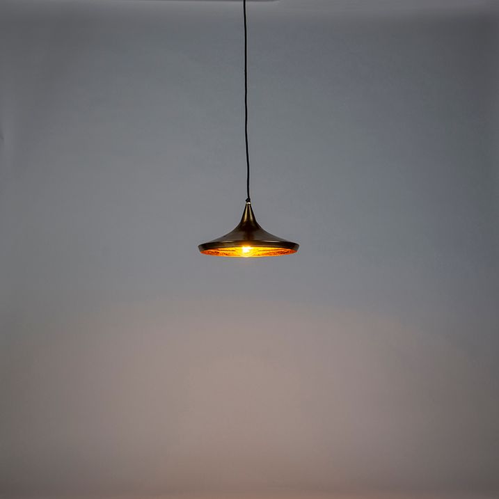 Vintage hanging lamp gold - Duke A