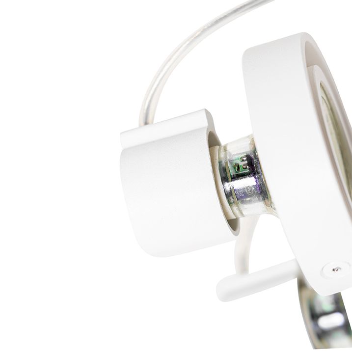 Moderne spotlight hvit 2-lys - Master 50