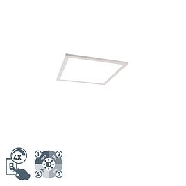 Lampa sufitowa biała 40 cm z wbudowanym LEDem o 4-stopniowej regulacji jasności - Liv