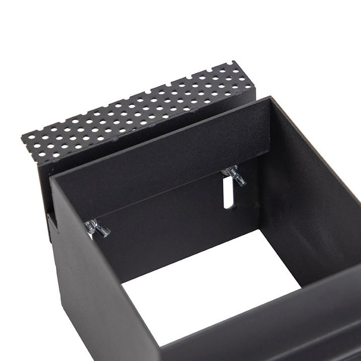 Recessed Spotlight Black GU10 AR70 Trimless - Oneon