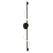 Moderne-Wandleuchte-Schwarz-inkl.-LED-3-Stufen-Dimmbar---Twirl