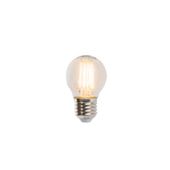 E27 dimmbare LED Filament P45 Kugellampe 5W 470 lm 2700K
