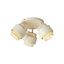 Faretto-da-soffitto-moderno-beige-con-corda-3-luci-ruotabile-e-inclinabile---Kora